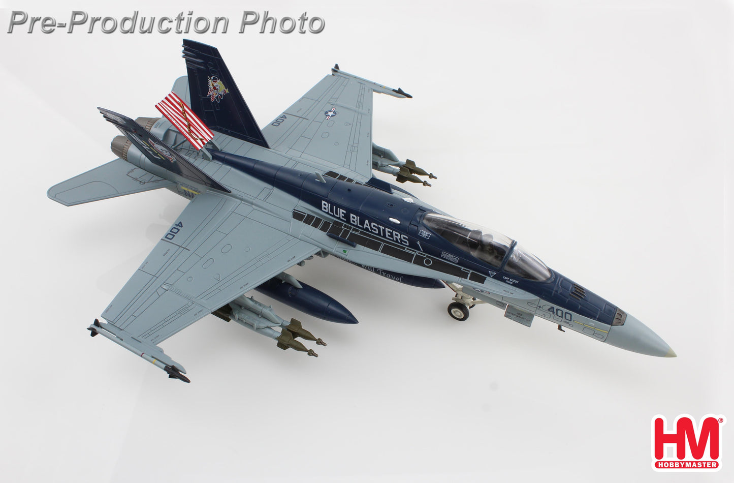 1/72 McDonnell Douglas F/A-18C 165217/NE-400 VFA 34 "Blue Blasters" 2015