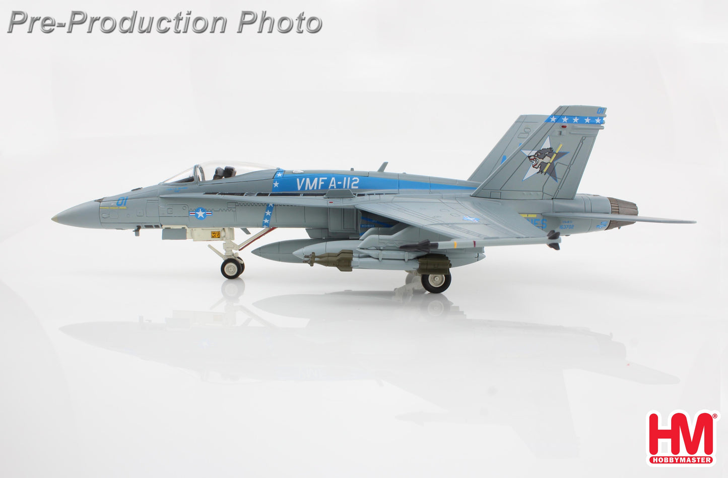 1/72 McDonnell Douglas F/A-18C 163702 VMFA-112 "Cowboys" US Marines 2020