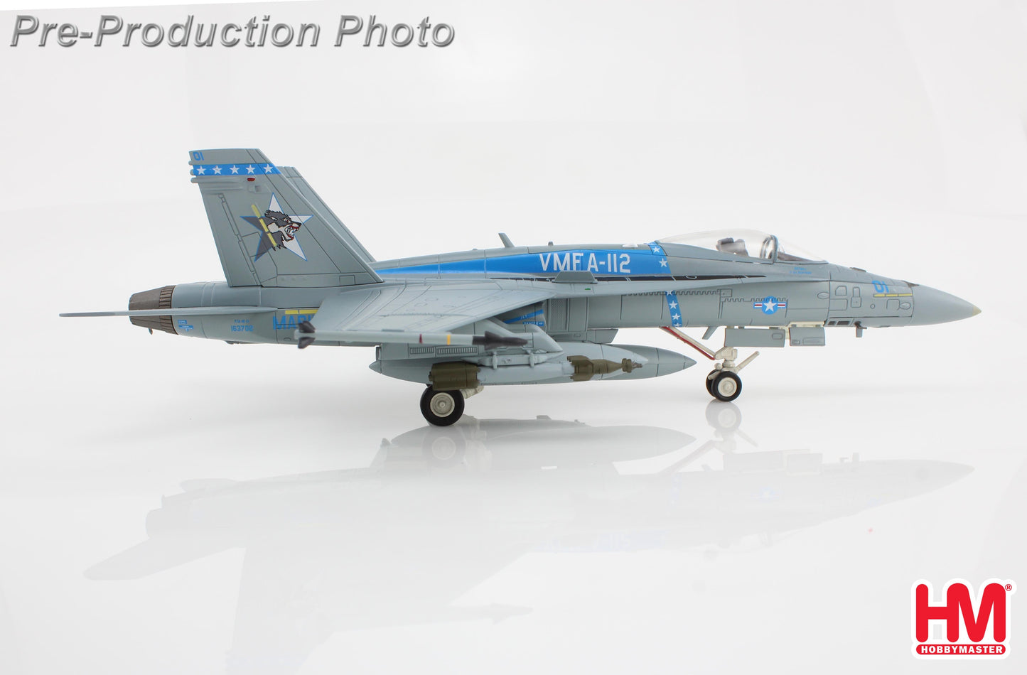 1/72 McDonnell Douglas F/A-18C 163702 VMFA-112 "Cowboys" US Marines 2020