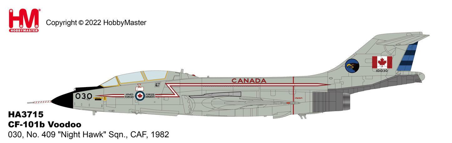 1/72 CF-101B Voodoo 030 No.409 "Night Hawk" SQN CAF 1982