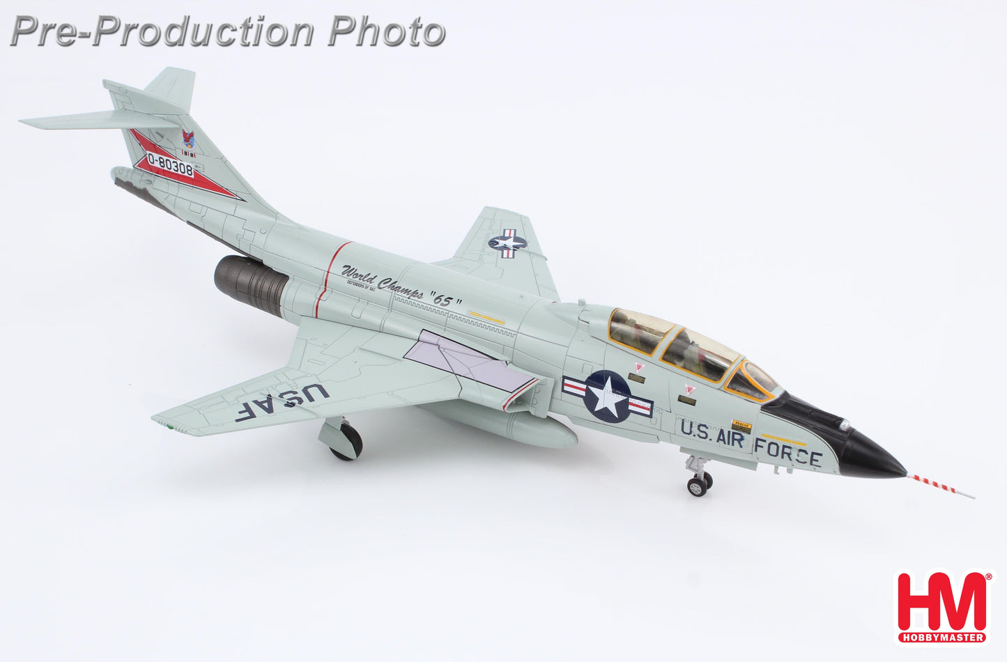 1/72 F-101B Voodoo "World Champs 65" SO-80308 62ND FIS USAF KI Sawer AFB 1965