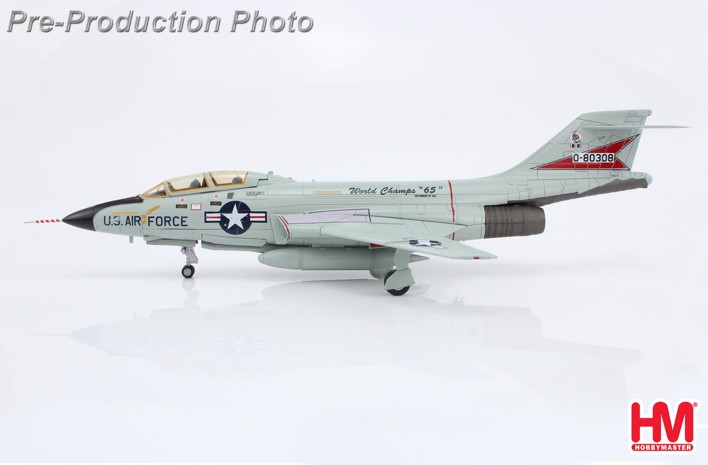 1/72 F-101B Voodoo "World Champs 65" SO-80308 62ND FIS USAF KI Sawer AFB 1965