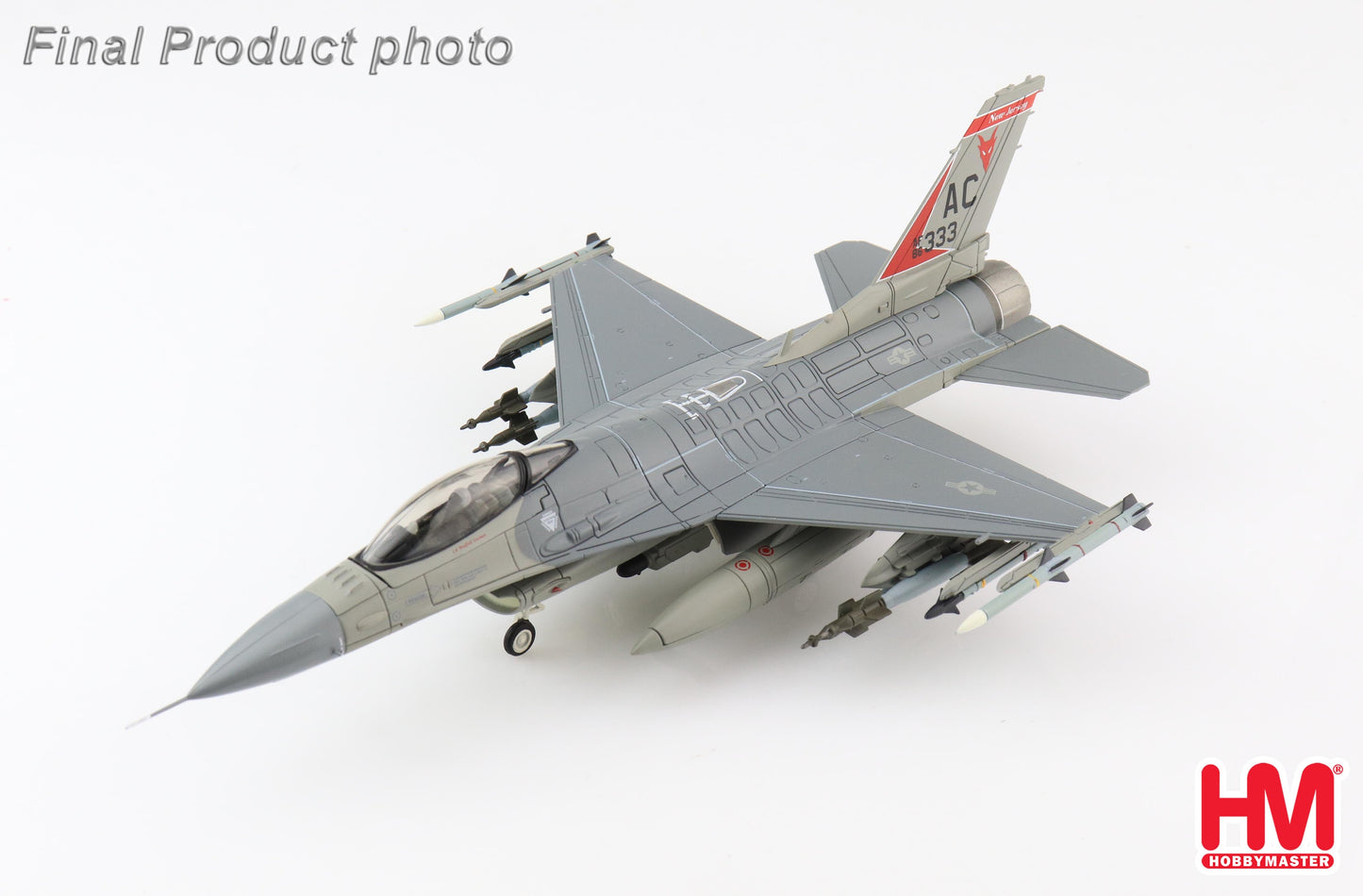 1/72 F16C Fighting Falcon 86-0333 119th FS 177th FW New Jersey ANG 20116