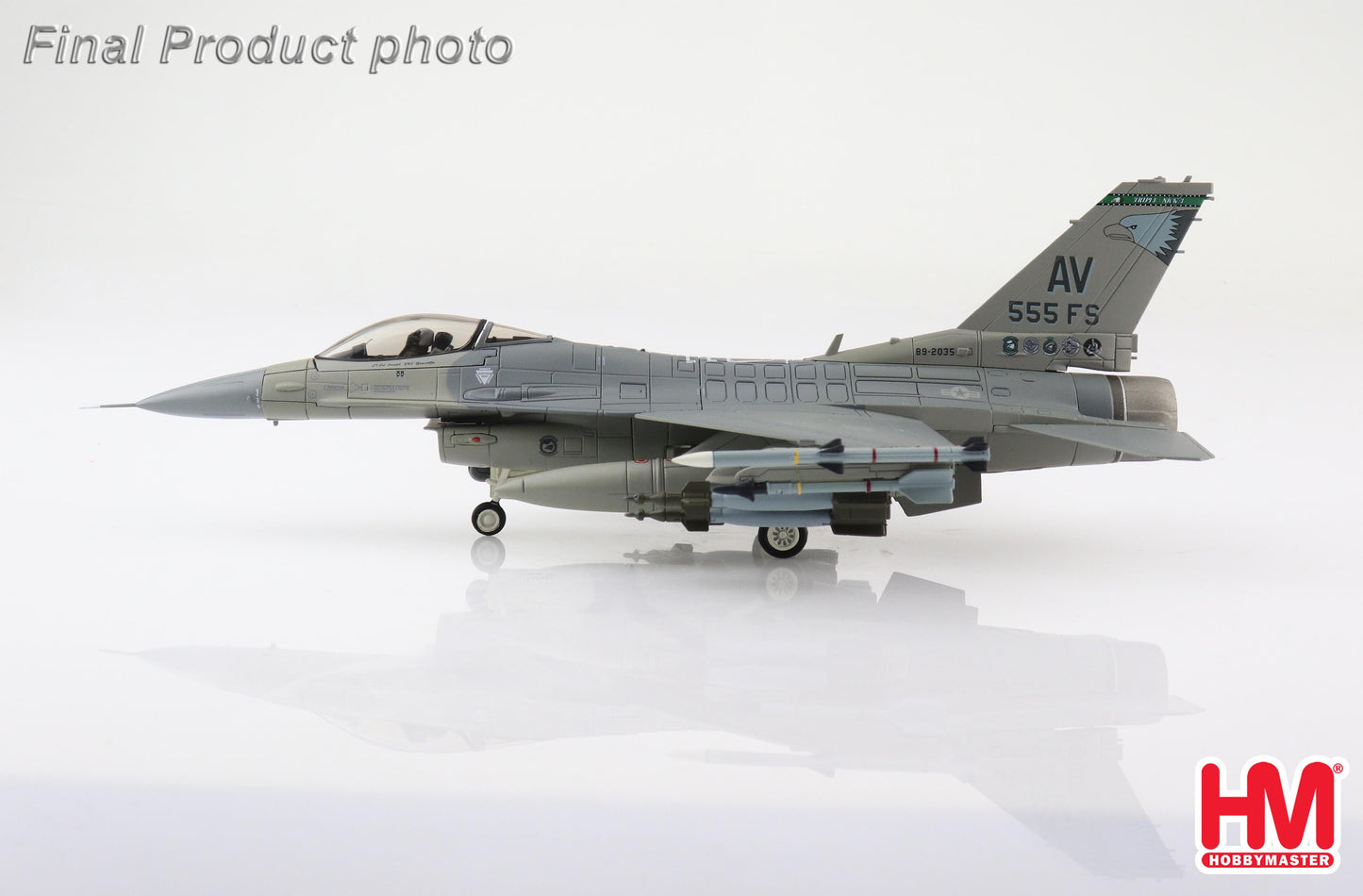 1/72 F-16CG Block 40 "OIF" 89-2035 555th FS Commander 2004