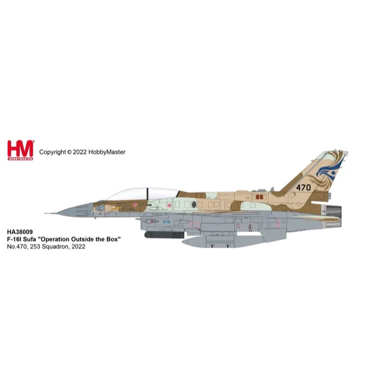 1/72 F-16I Sufa Operation Outside the Box No 470 253 Squadron 2022