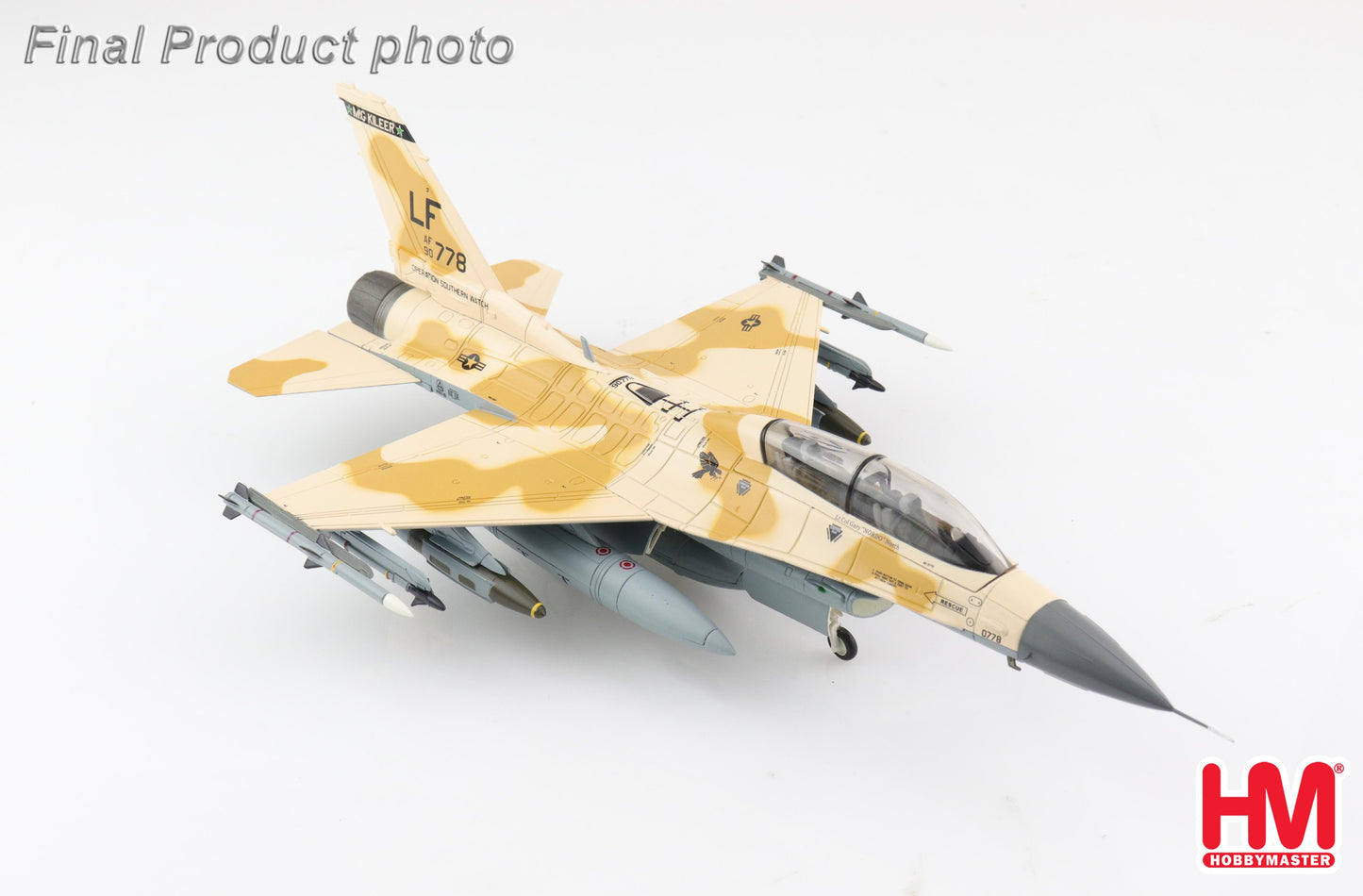 1/72 F-16D Fighting Falcon Mig killer 90-0778 319th FS Luke AF Base june 2022