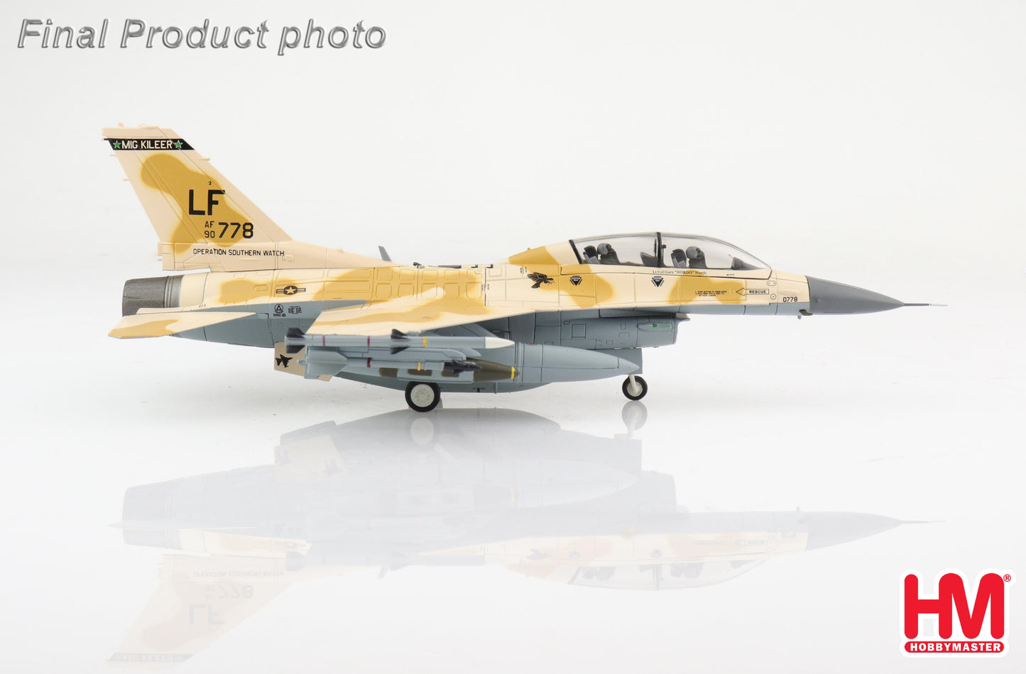 1/72 F-16D Fighting Falcon Mig killer 90-0778 319th FS Luke AF Base june 2022