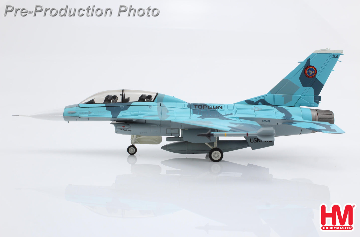 1/72 Lockheed F-16B "Top Gun" 920458 NSAWC 2009