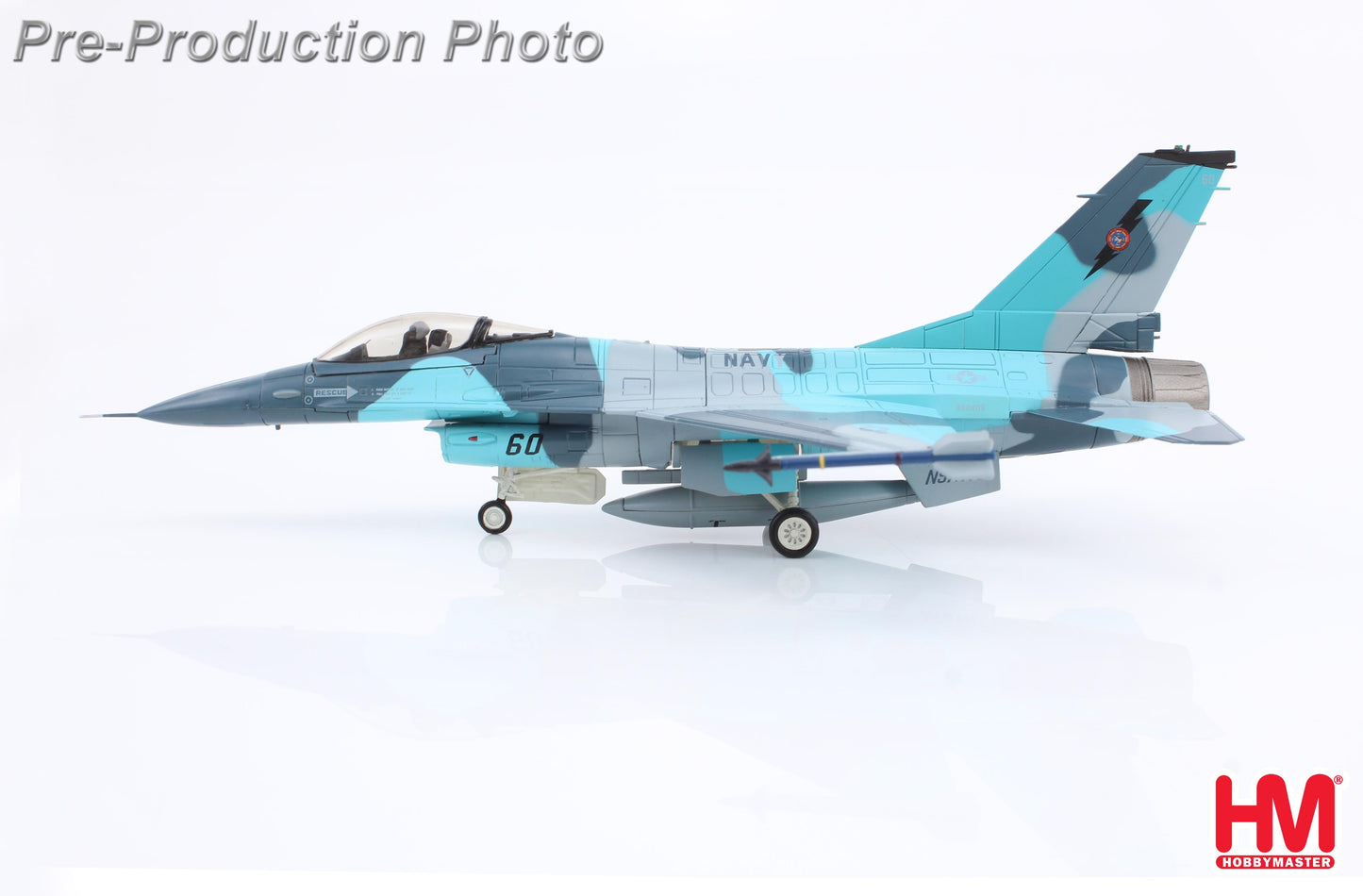 1/72 Lockheed F-16A "NSAWC Adversary" 920409/60 US Navy 2006 to 2008