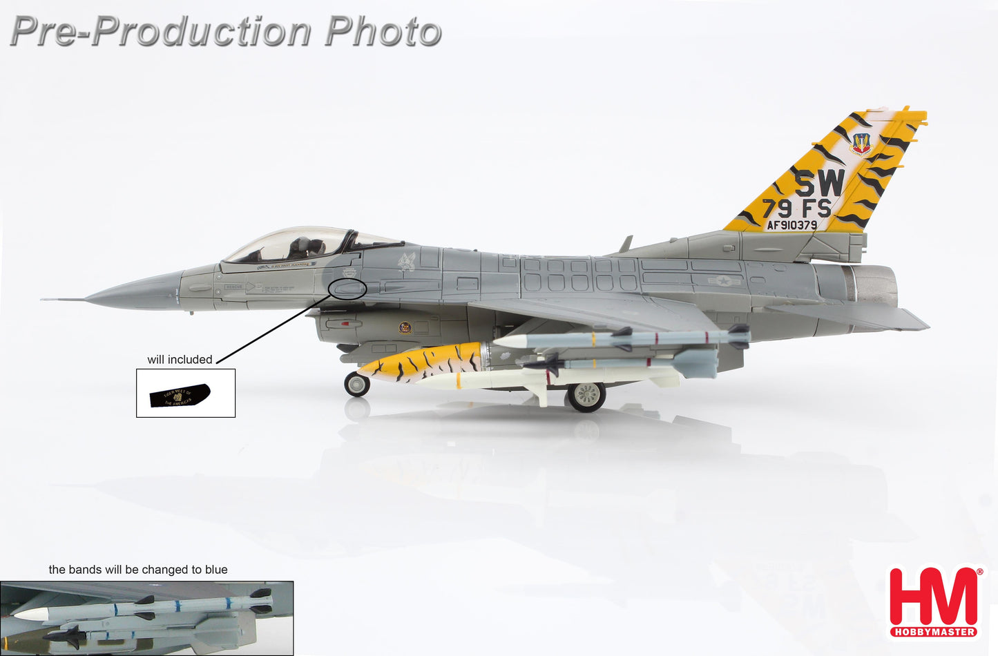 1/72 F-16C 'Tiger Meet of the Americas' 91-0379 79th FS Oct 2005