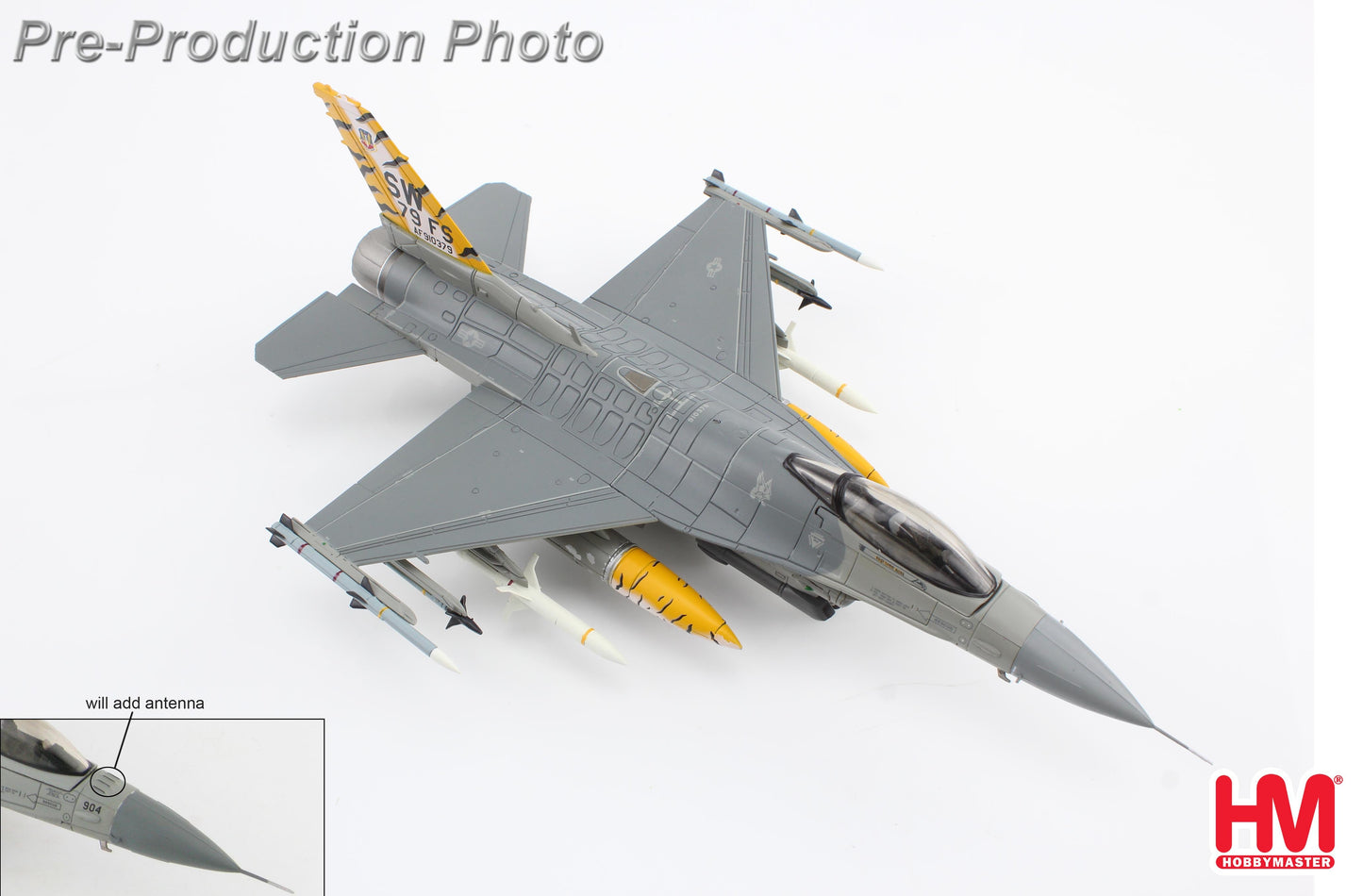 1/72 F-16C 'Tiger Meet of the Americas' 91-0379 79th FS Oct 2005