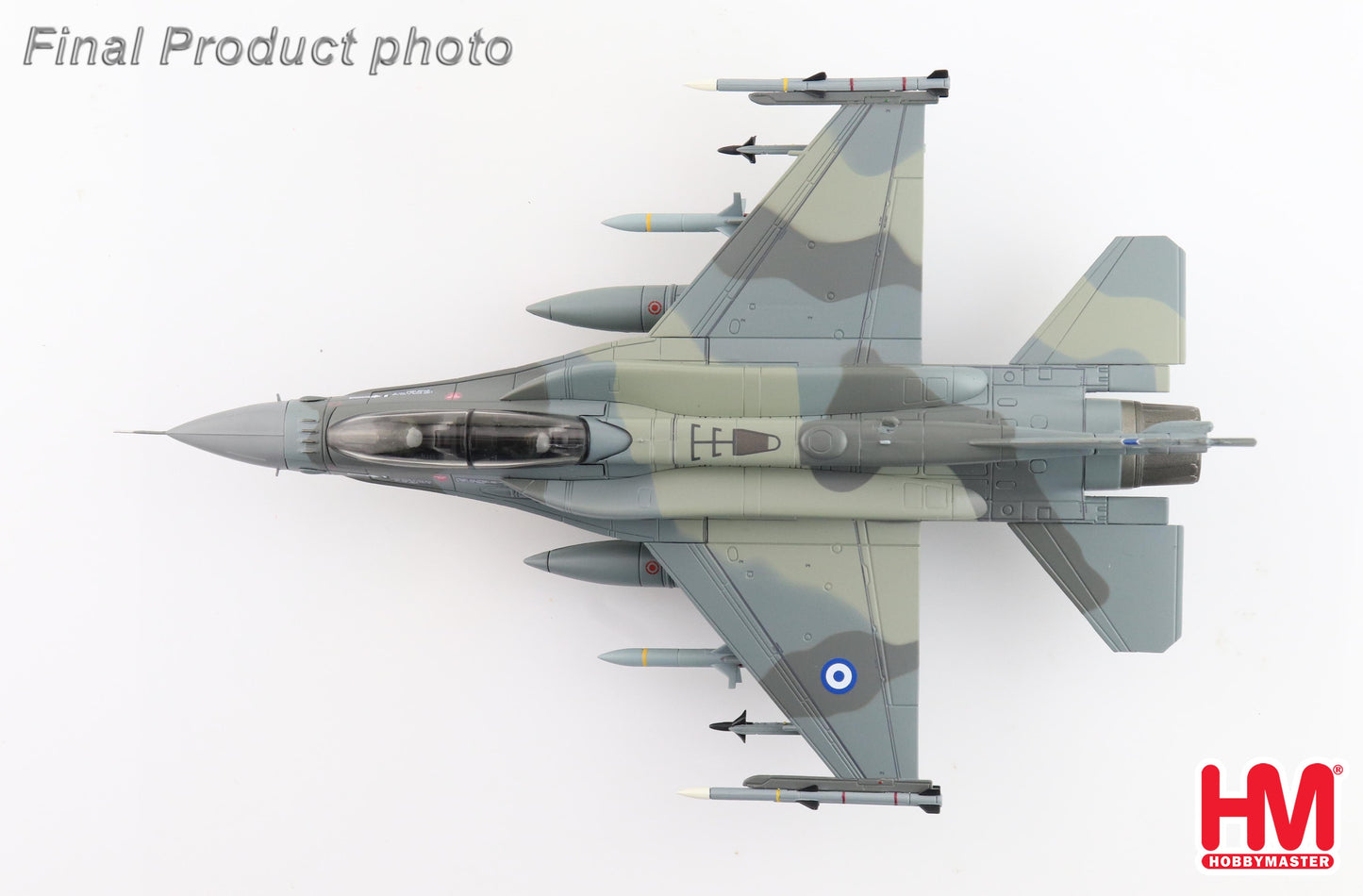 1/72 F-16D Fighting Falcon 618 Mira 343 Hellenic Air Force (with 2 x AGM-88 Missiles)