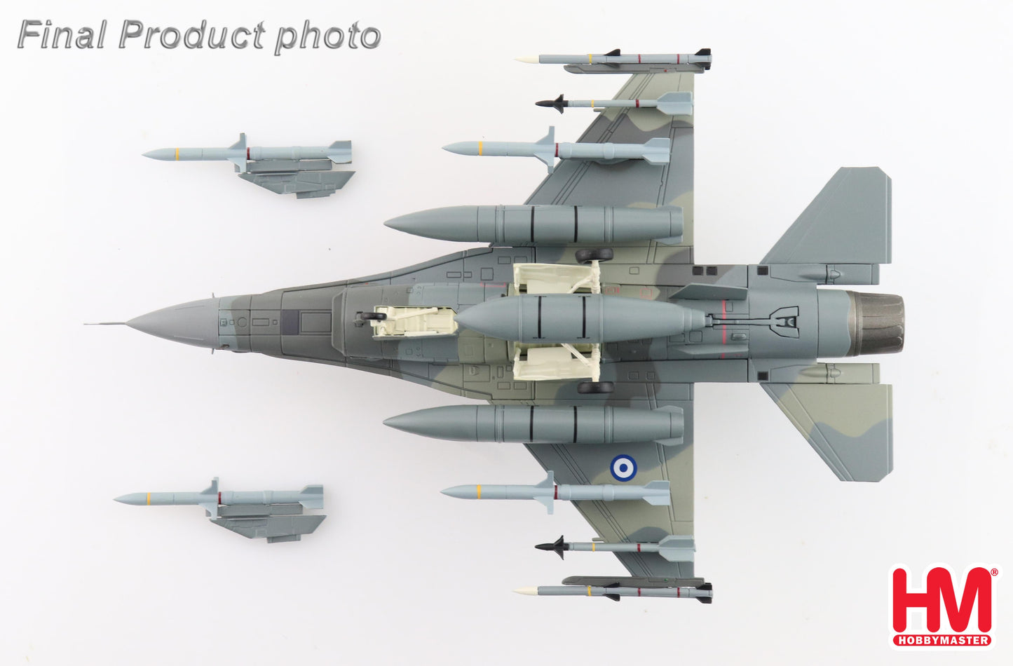 1/72 F-16D Fighting Falcon 618 Mira 343 Hellenic Air Force (with 2 x AGM-88 Missiles)