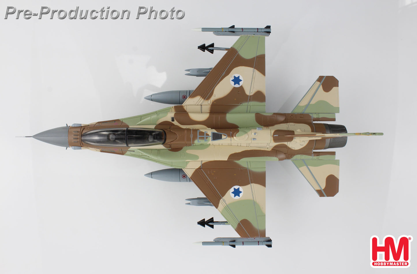 1/72 Lockheed F-16I "Operation Breaking Dawn" 803 #107 Sqn. IAF Aug 2022 (with 8 x GBU-39 Bombs)