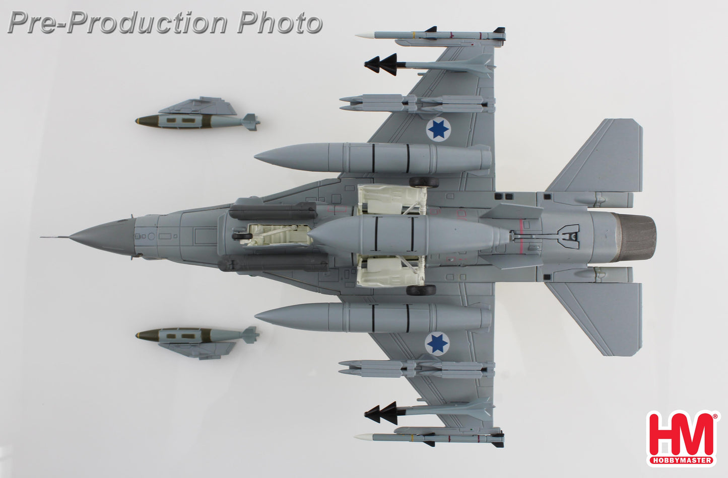 1/72 Lockheed F-16I "Operation Breaking Dawn" 803 #107 Sqn. IAF Aug 2022 (with 8 x GBU-39 Bombs)