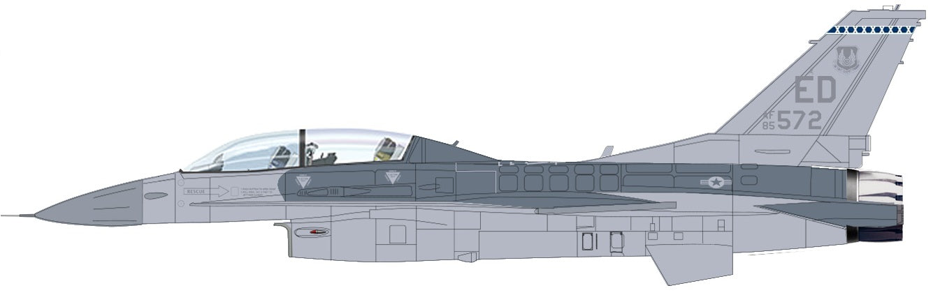 1/72 F-16D Fighting Falcon 85-1572 Edwards AFB 2024
