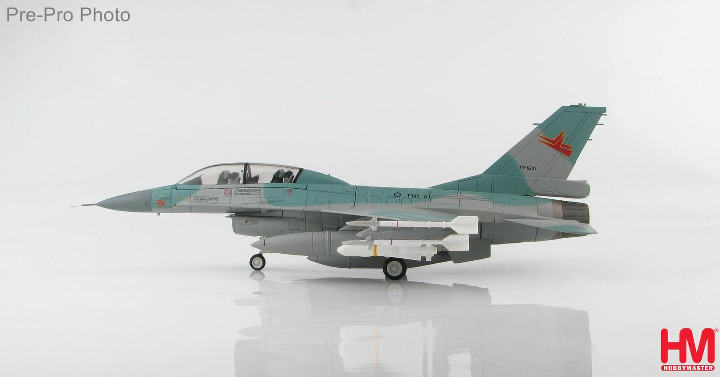 "1/72 Lockheed F-16B Block 15
 TS-1601 TNI-AU ""Indonesian Air Force"" Circa 2001"