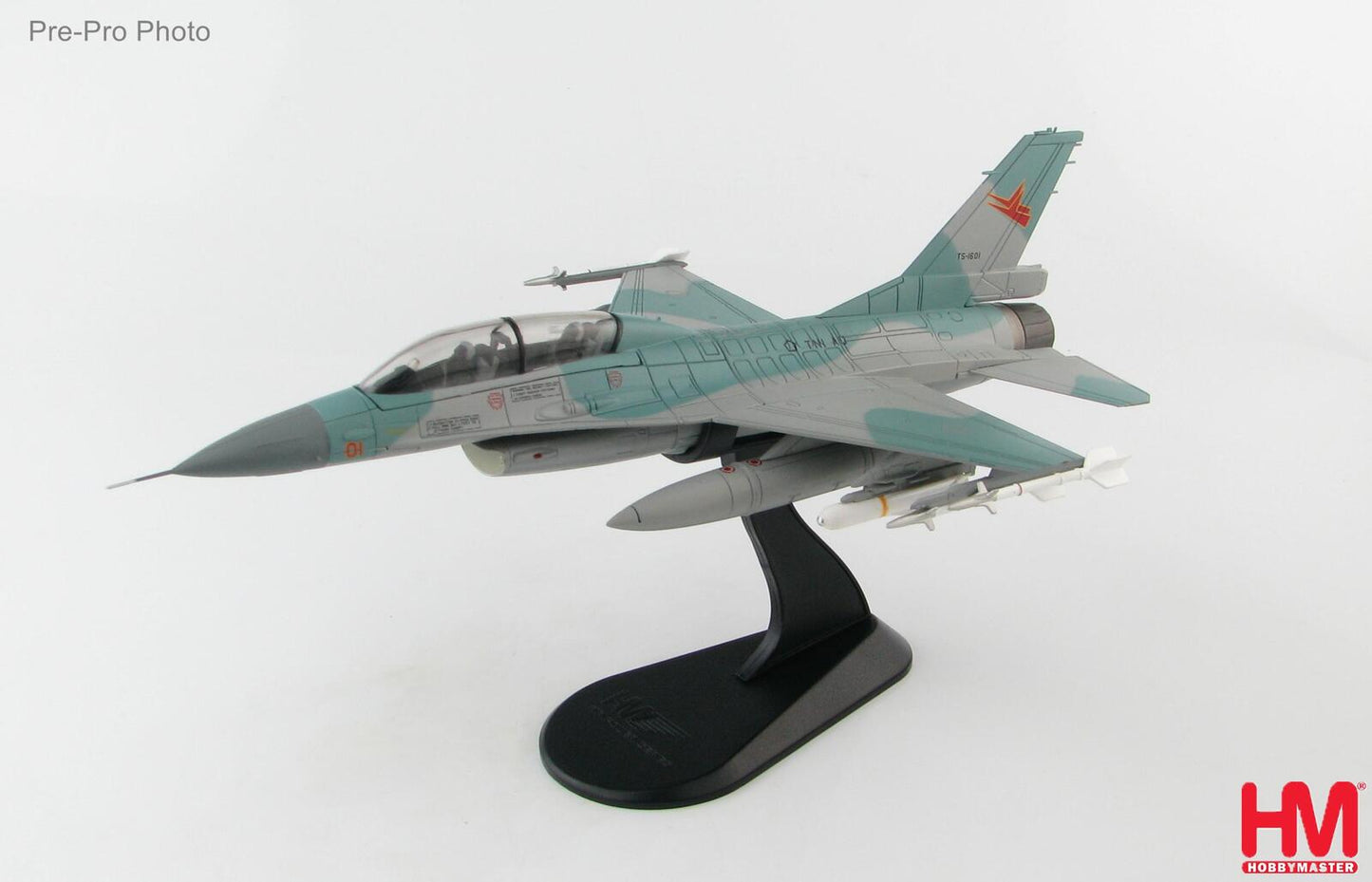 "1/72 Lockheed F-16B Block 15
 TS-1601 TNI-AU ""Indonesian Air Force"" Circa 2001"