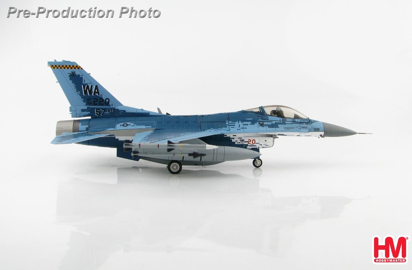 1/72 F-16C Block 25 Ghost Scheme 84-1220 64th AGRS 2019