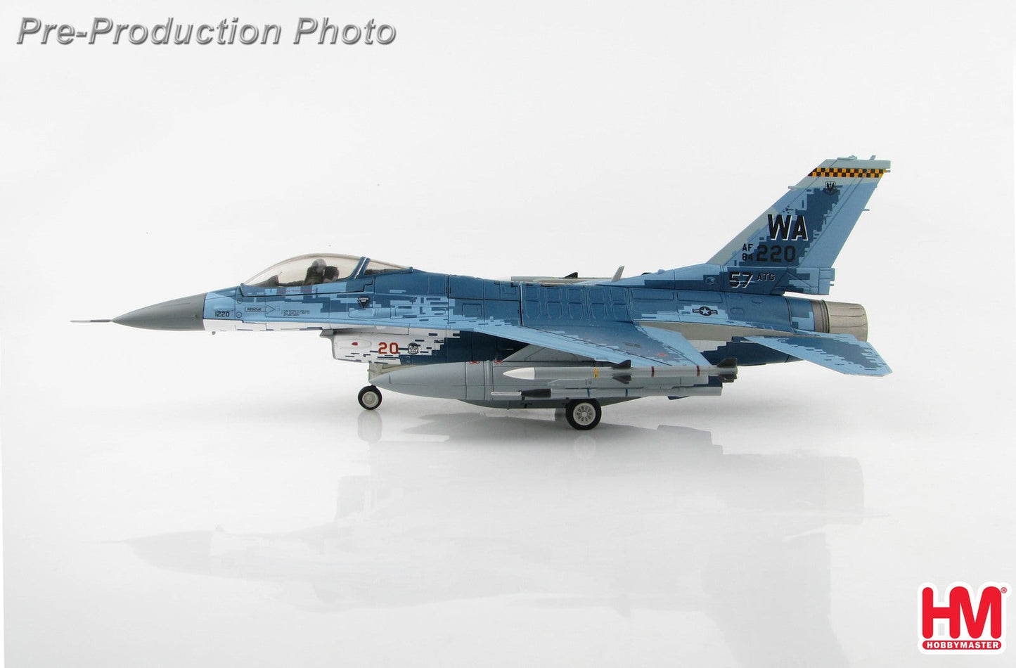 1/72 F-16C Block 25 Ghost Scheme 84-1220 64th AGRS 2019