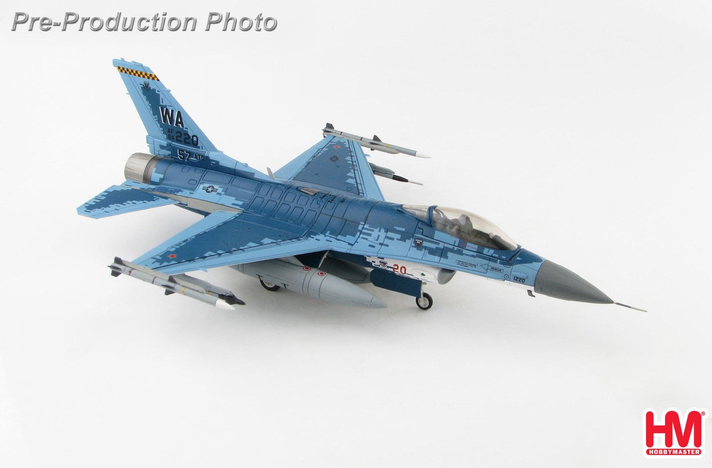 1/72 F-16C Block 25 Ghost Scheme 84-1220 64th AGRS 2019