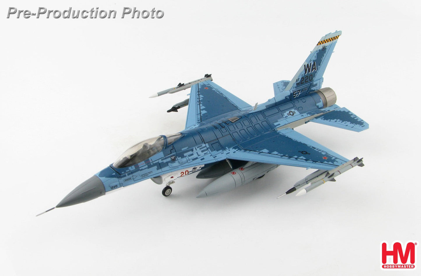 1/72 F-16C Block 25 Ghost Scheme 84-1220 64th AGRS 2019