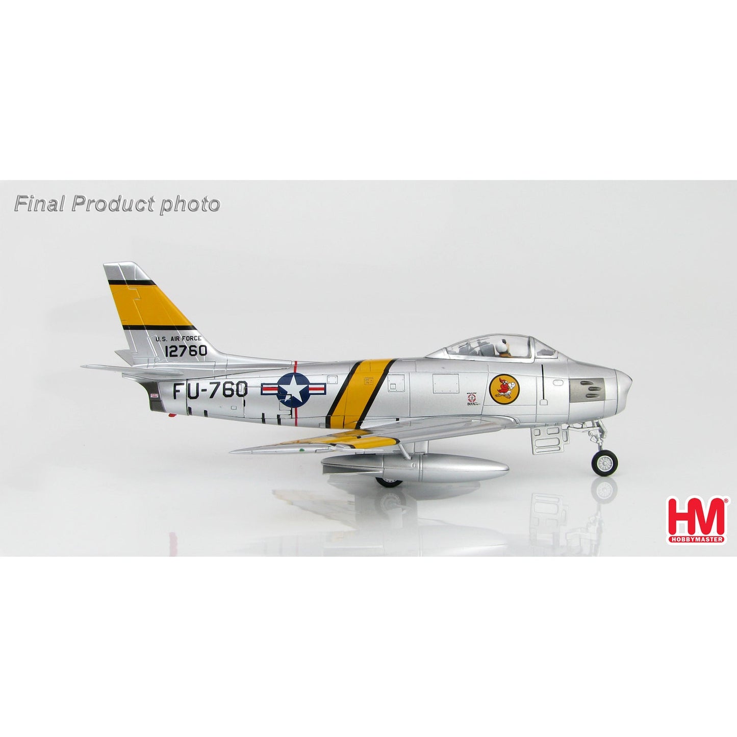 1/72 F-86E Sabre C. Cleveland w/Signatur