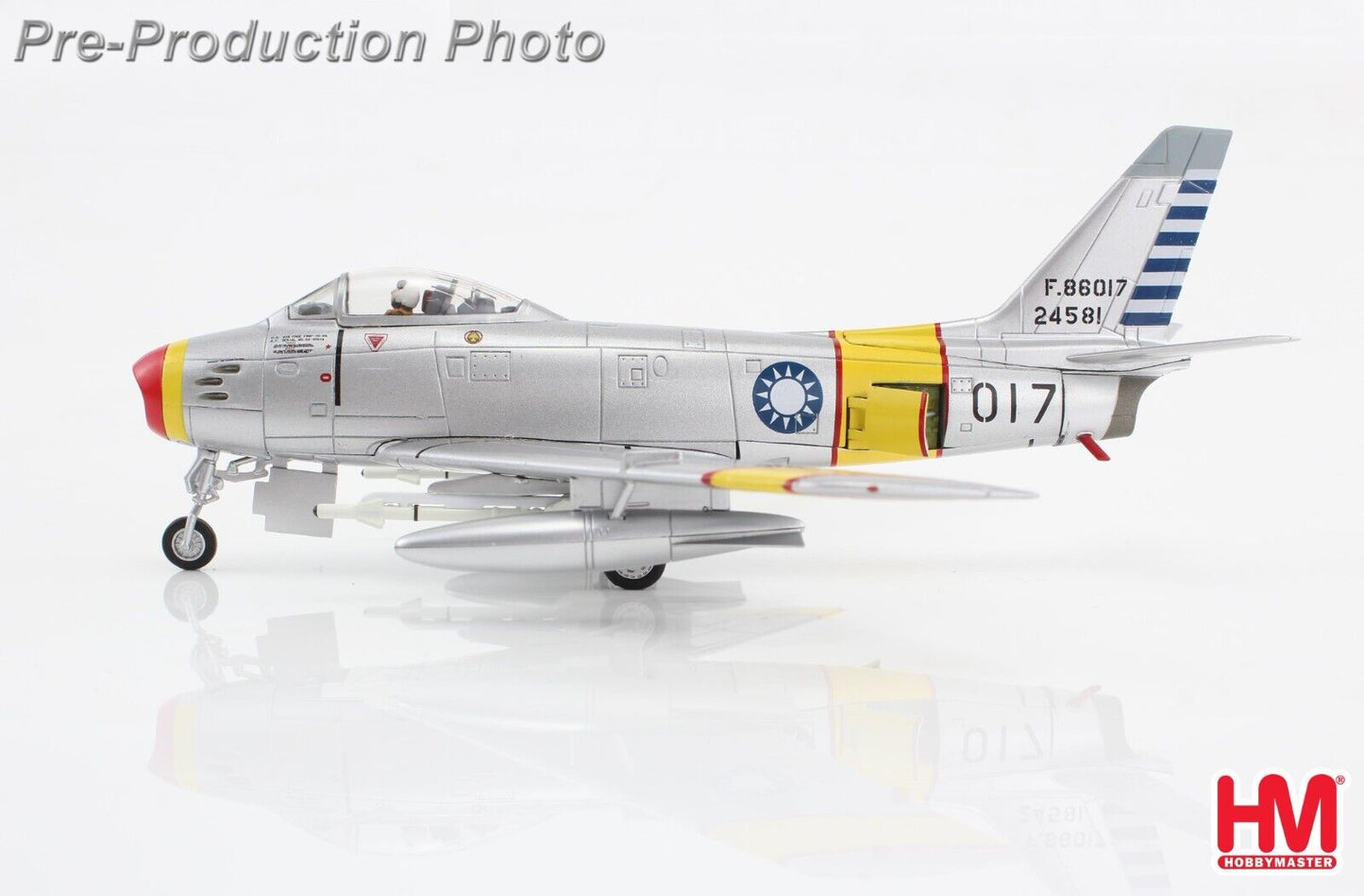 1/72 F-86F Sabre "MIG Killer" 017/52-4581 Sun Siwen 26th Sqn. 5th FG ROCAF 15th Oct 1955