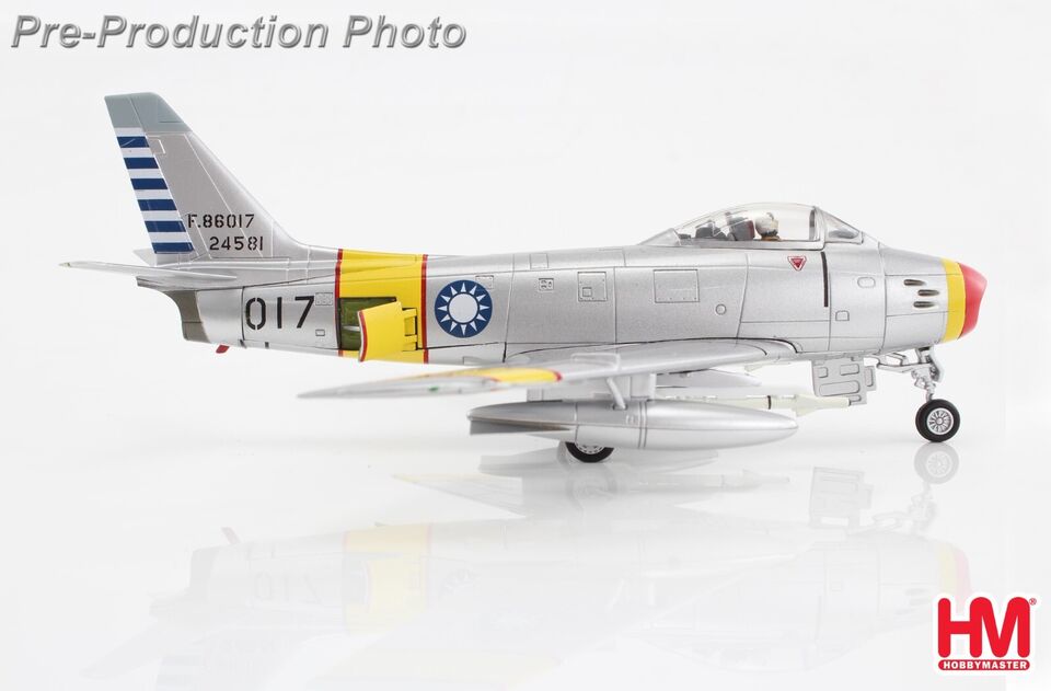 1/72 F-86F Sabre "MIG Killer" 017/52-4581 Sun Siwen 26th Sqn. 5th FG ROCAF 15th Oct 1955