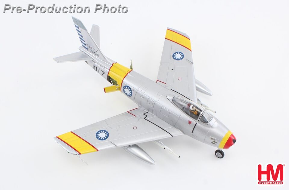 1/72 F-86F Sabre "MIG Killer" 017/52-4581 Sun Siwen 26th Sqn. 5th FG ROCAF 15th Oct 1955