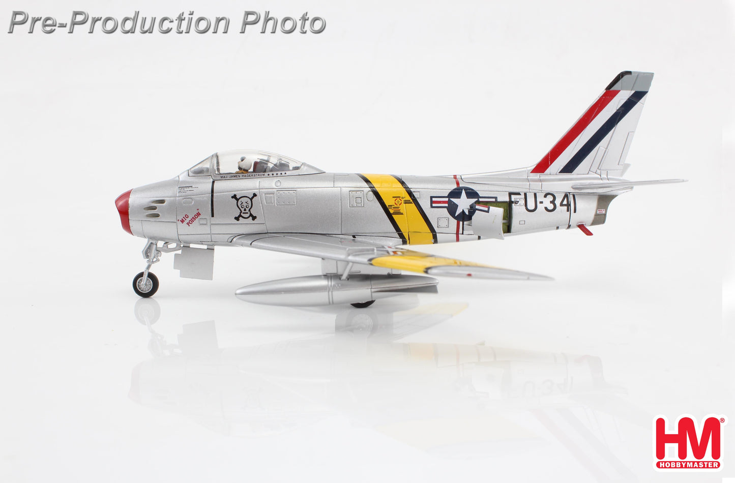 1/72 F-86F Sabre "MiG Poison" Flown by Maj. James P. Hagerstrom 67th FBS 18th FBG Korean War