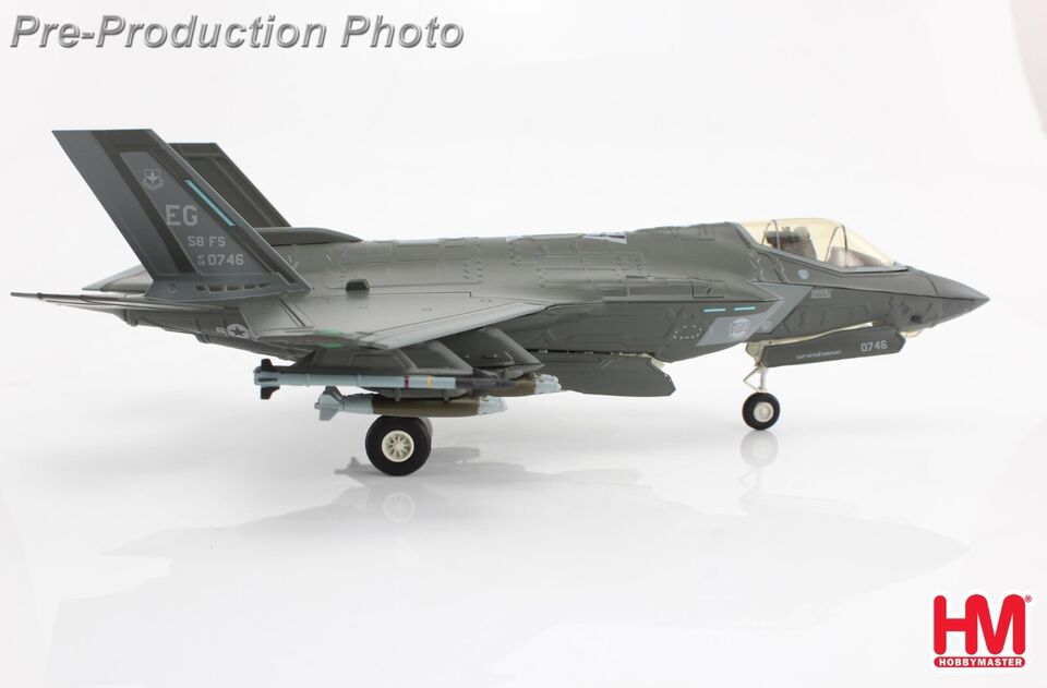 1/72 Lokheed F-35A Lightning II 08-0746 58th FS USAF Elgin AFB 2018