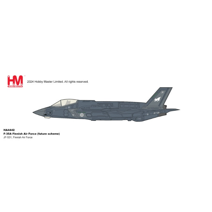 1/72 F-35A Finnish Air Force (future scheme) JF-531 Finnish Air Force 