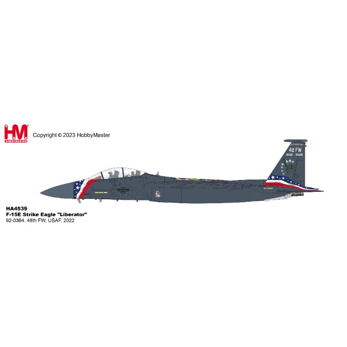 1/72 F-15E Strike Eagle "Liberator" 92-0364 48th FW USAF 2022