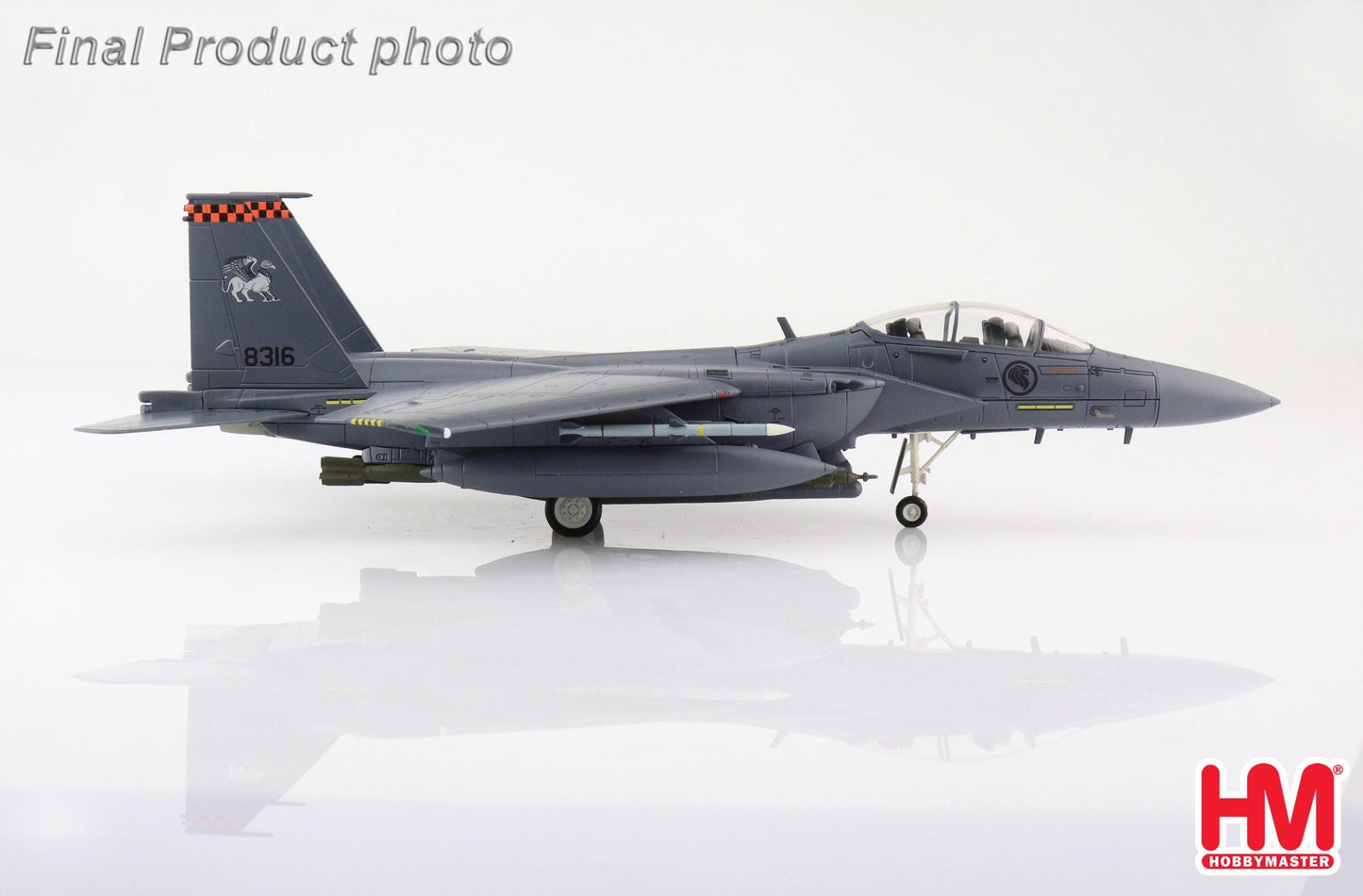 1/72 Boeing F-15SG Strike Eagle 8316/05-0012 142nd Sqn Gryphon  Paya Lebar Air Base RSAF 2019