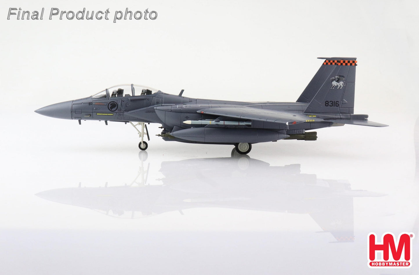 1/72 Boeing F-15SG Strike Eagle 8316/05-0012 142nd Sqn Gryphon  Paya Lebar Air Base RSAF 2019