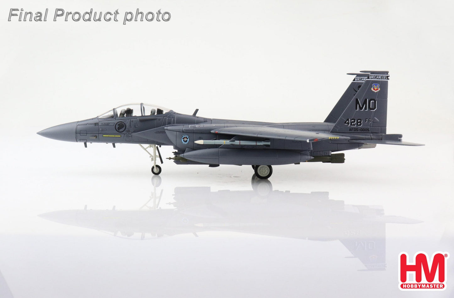 1/72 Boeing F-15SG Strike Eagle 05-0005 428th FS USAF Buccaneers (RSAF Jet) Mountain Home AFB 2011