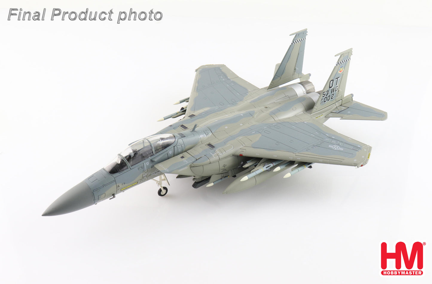 1/72 F-15EX Eagle II 20-0002 53 WG USAF 2002 with 8 x Aim-120