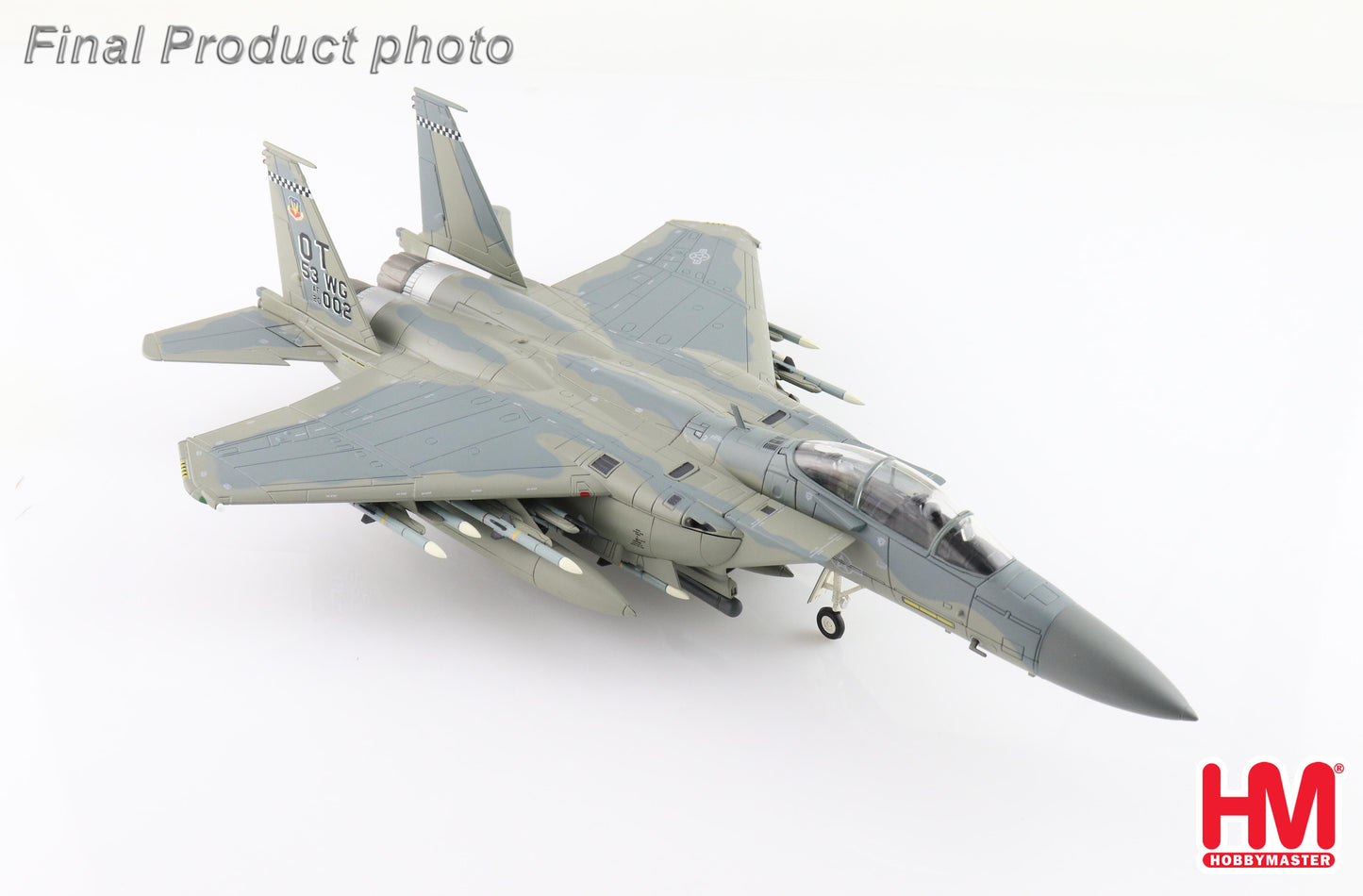 1/72 F-15EX Eagle II 20-0002 53 WG USAF 2002 with 8 x Aim-120