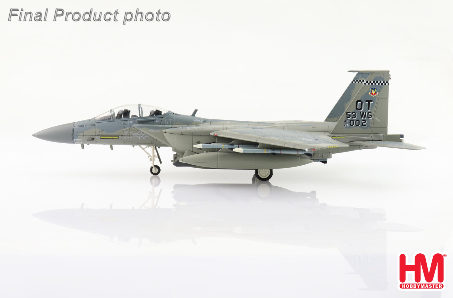 1/72 F-15EX Eagle II 20-0002 53 WG USAF 2002 with 8 x Aim-120