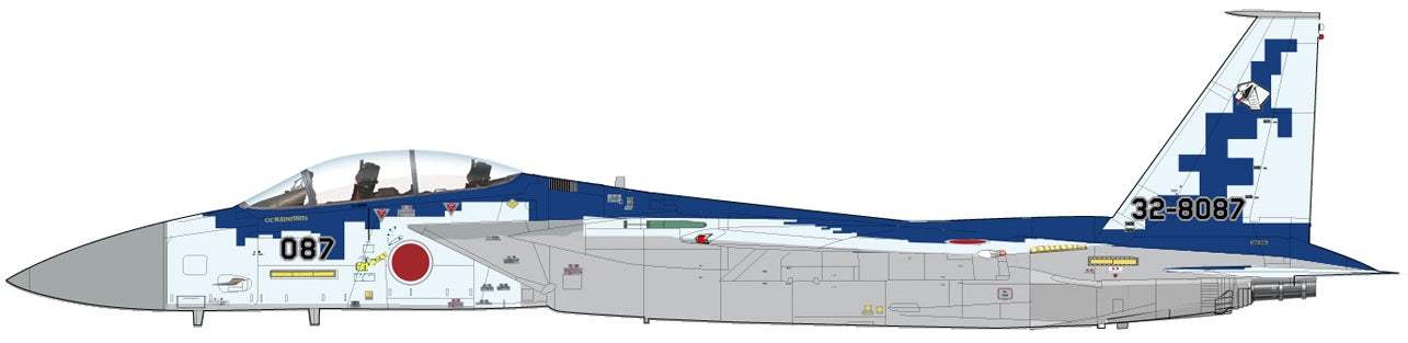 1/72 F-15DJ "Digital Camouflage" 32-8087 JASDF Fighter Training Group 2023