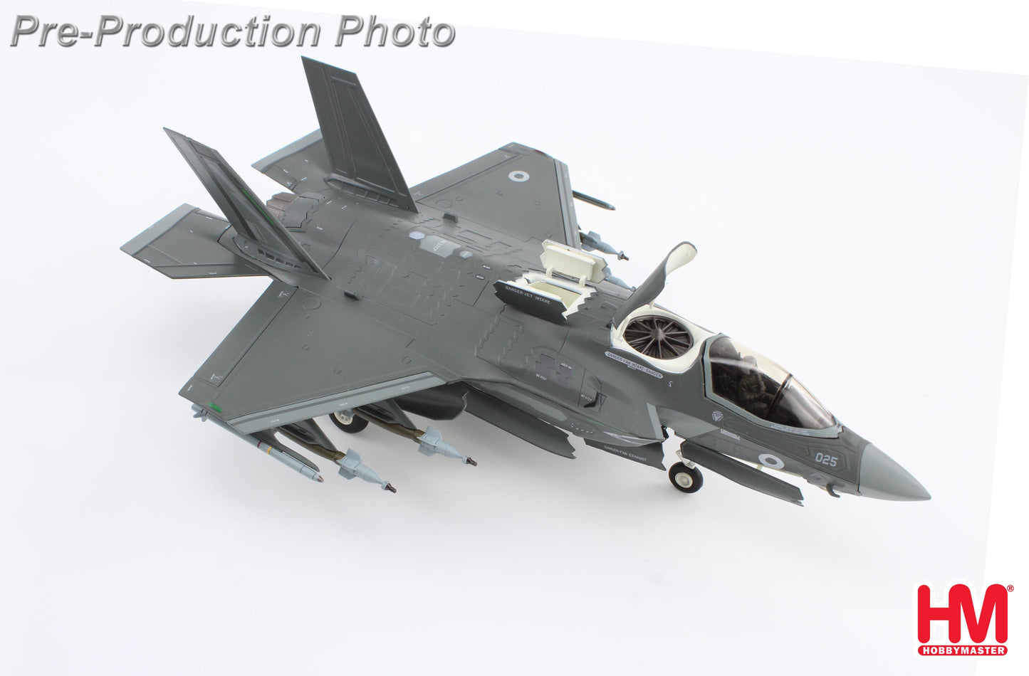 1/72 F-35B Lightning II 'Operation Achillean' ZM159/025 617 Sqn. HMS Q. Elizabeth Nov22 Beast Mode