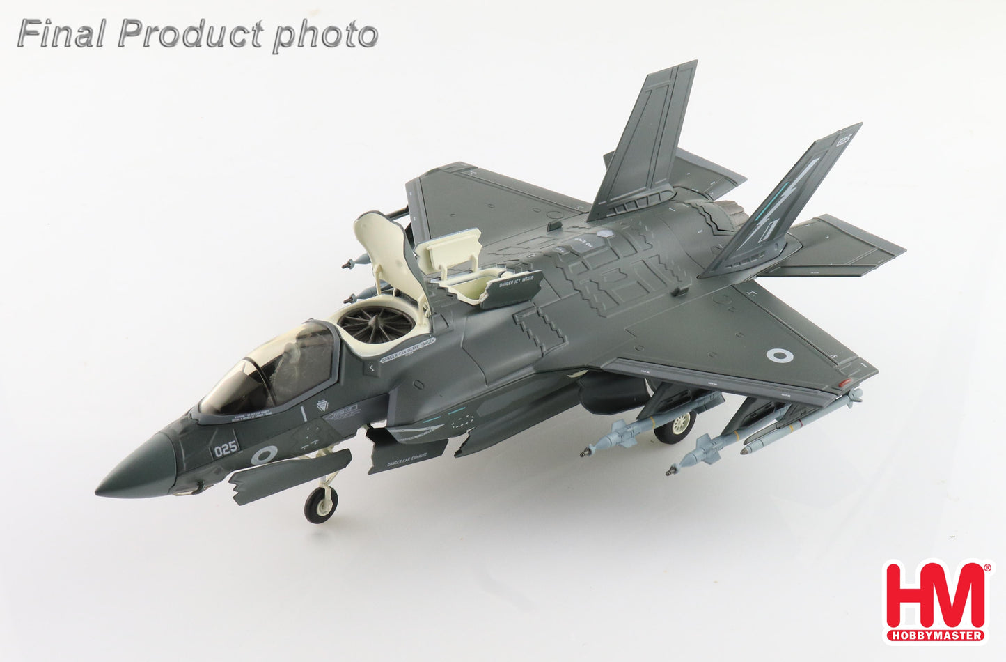 1/72 F-35B Lightning II 'Operation Achillean' ZM159/025 617 Sqn. HMS Q. Elizabeth Nov22 Beast Mode