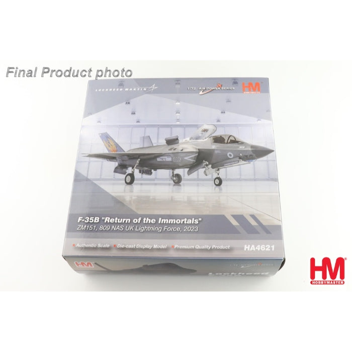 1/72 F-35B "Return of the Immortals" ZM-151 809 NAS "The Immortals" RAF 2023