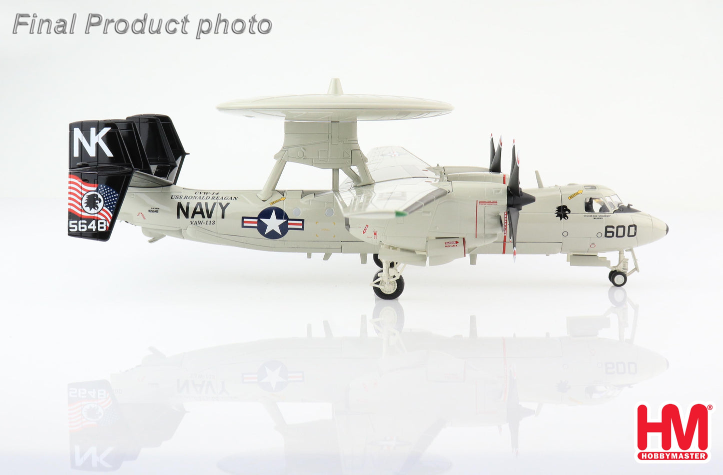 1/72 Northrop Grumman E-2C Hawkeye 165648 VAW-113  - Black Eagles -  June 2006