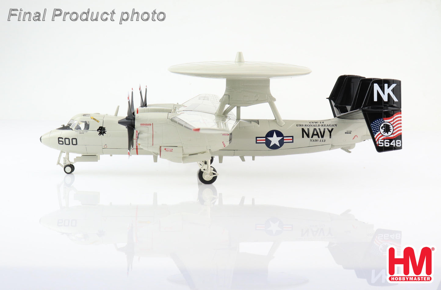 1/72 Northrop Grumman E-2C Hawkeye 165648 VAW-113  - Black Eagles -  June 2006