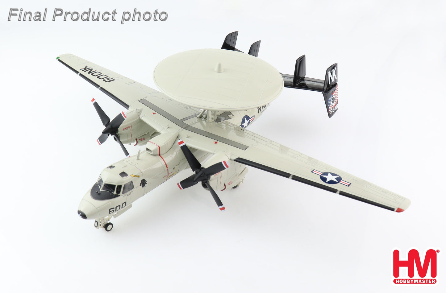 1/72 Northrop Grumman E-2C Hawkeye 165648 VAW-113  - Black Eagles -  June 2006