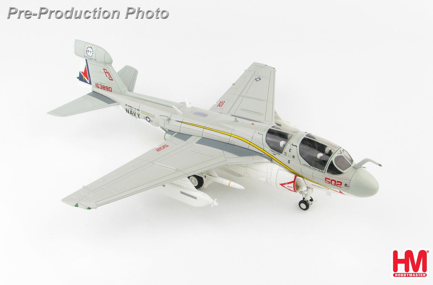 1/72 Northrop Grumman EA-6B Prowler 163890/AJ502 VAQ-134 June 2015 US Navy Farewell Scheme