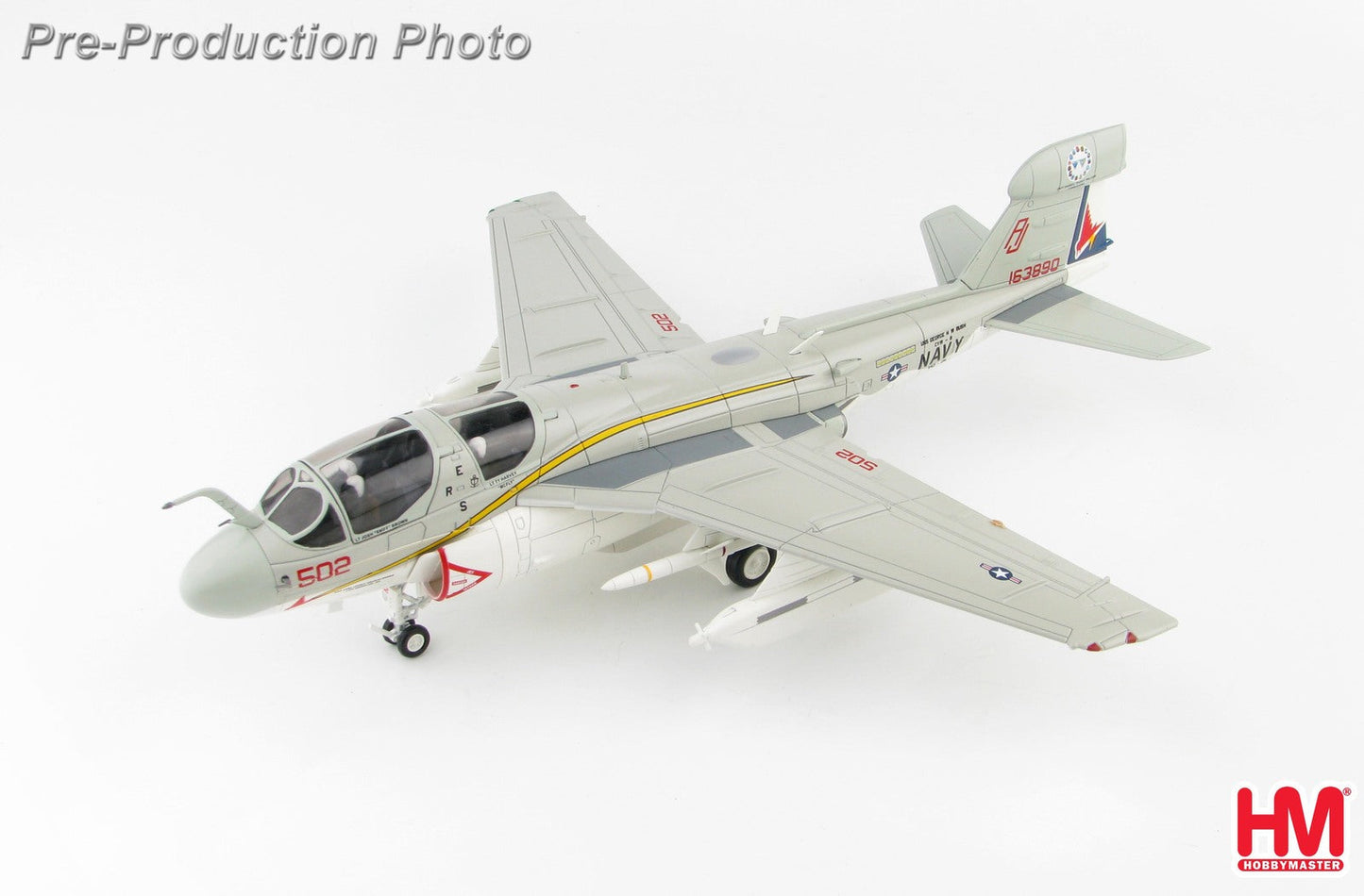 1/72 Northrop Grumman EA-6B Prowler 163890/AJ502 VAQ-134 June 2015 US Navy Farewell Scheme