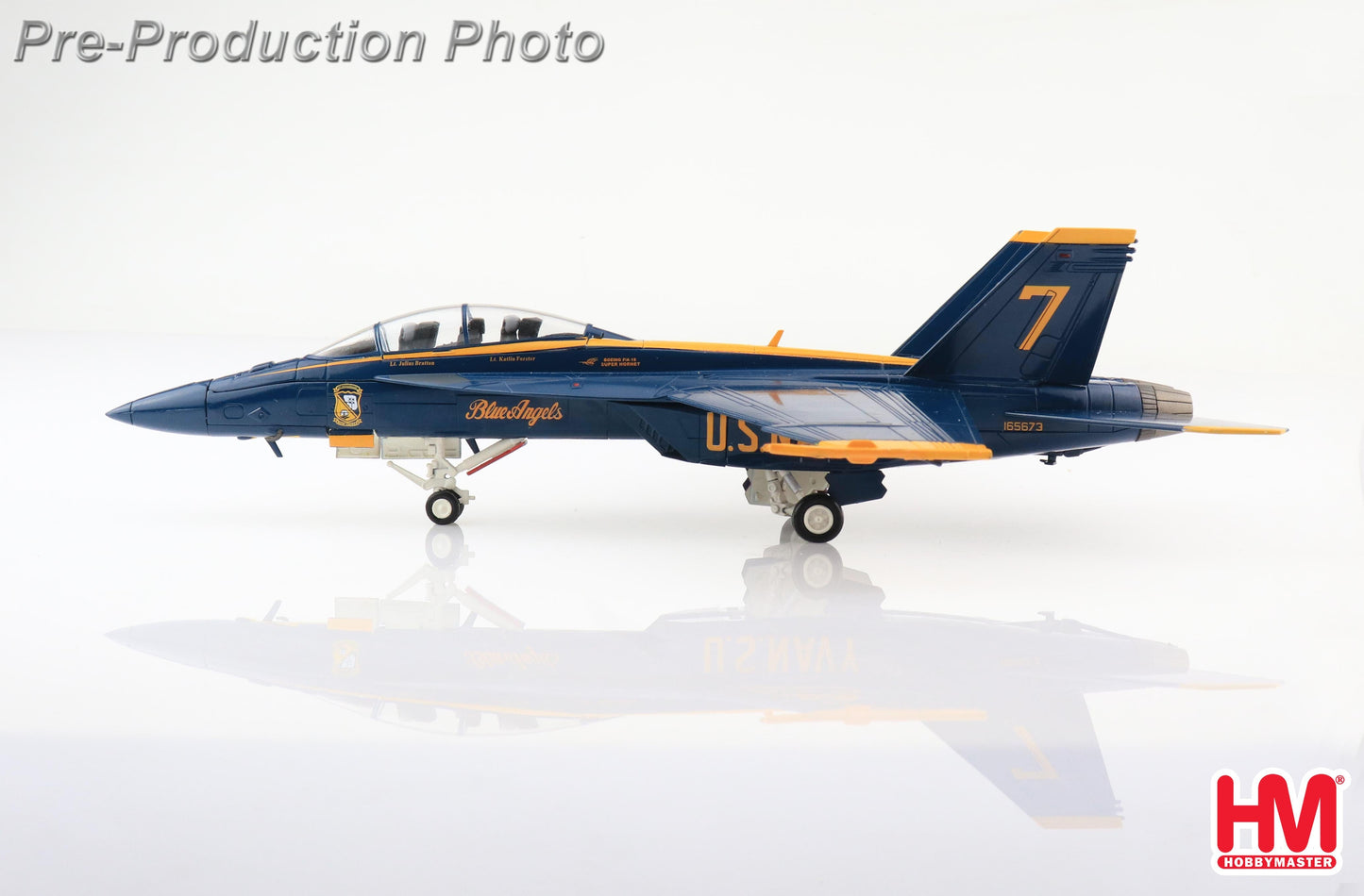 1/72 F/A-18F Blue Angels #7 US Navy 2021 Season 75th Anniversary